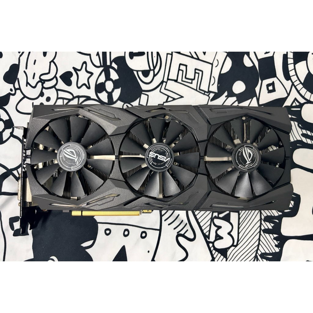 (มือสอง) ASUS RX 590 ROG STRIX 8GB สภาพสวย มีแต่ตัว ใข้งานปกติ