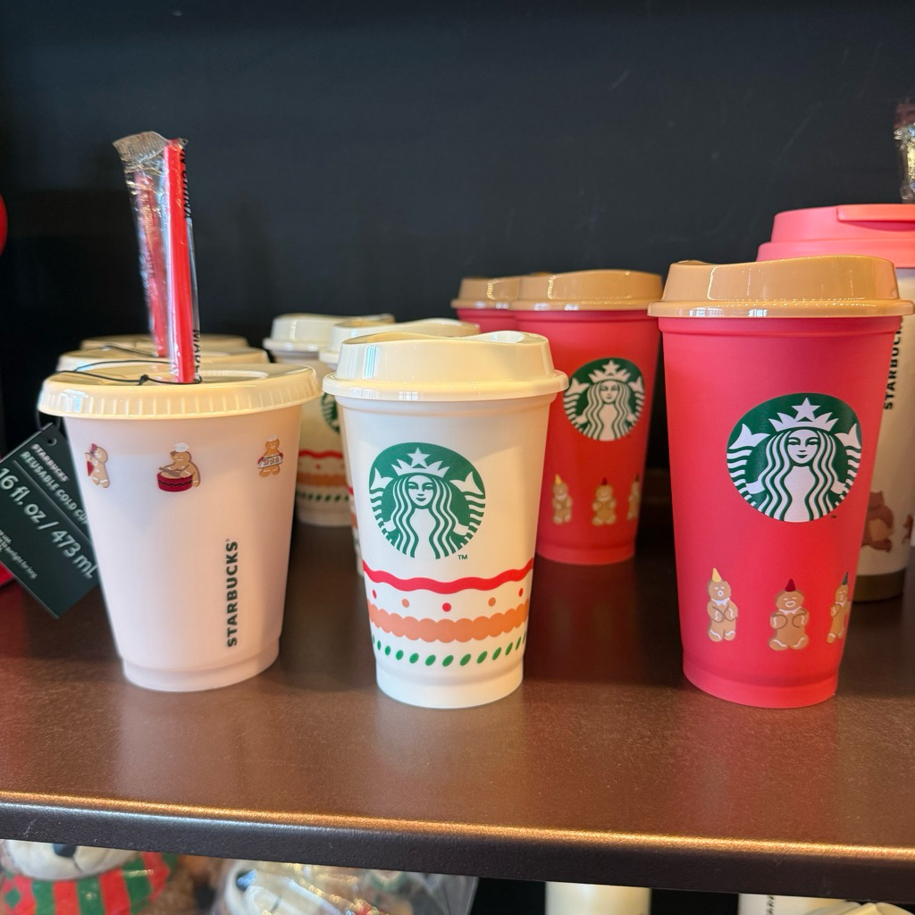 Starbucks Reuseable Cup Starbucks Christmas Reuseable  รวมแก้วรียูสสตาบัค
