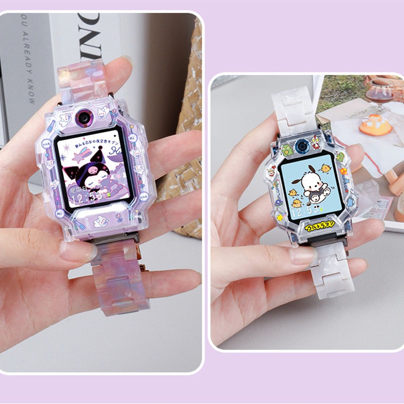 【เคส+สาย】🔥สายรัดนาฬิกาเดิมสำหรับ🔥 Imoo z7 imoo z1 z6 🔥สาย Kuromi สายรัดนาฬิกา+กรณีป้องกันรูปแบบน่ารัก เคส imoo z6 z1 z7 - รูปที่ 7