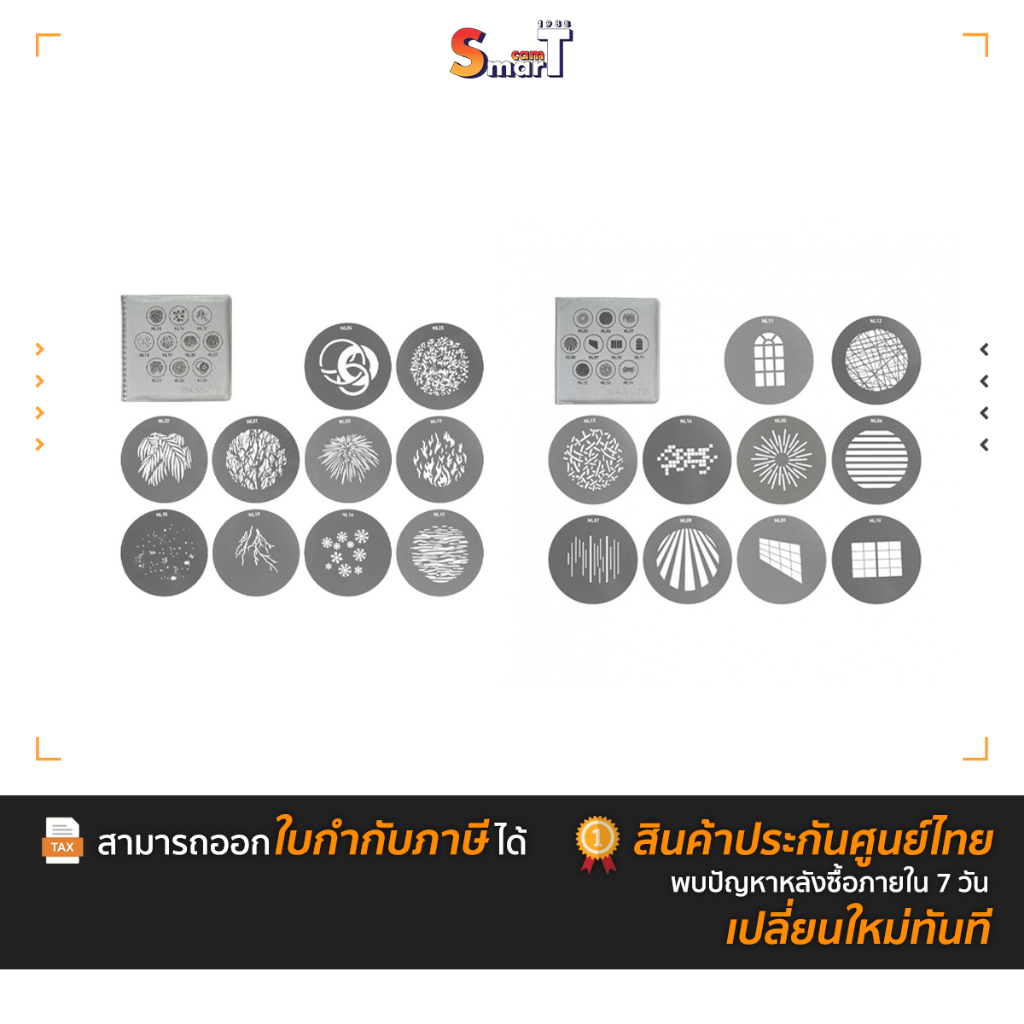 Nanlite - AS-GB-FMM-FM Mount Projection Attachment GOBO ประกันศูนย์ไทย