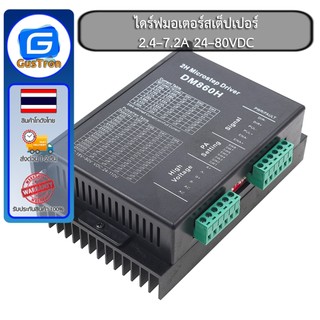 DM860 Digital Stepper Motor Driver ไดร์ฟมอเตอร์สเต็ปเปอร์ 2.4–7.2A 24–80VDC