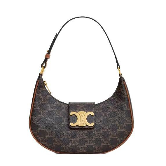 🧡CELINE เซลีน AVATriomphe ถุงใต้วงแขน แฟชั่น ความสง่างาม commute กระเป๋าาถือ พร้อมอุปกรณ์ครบครัน