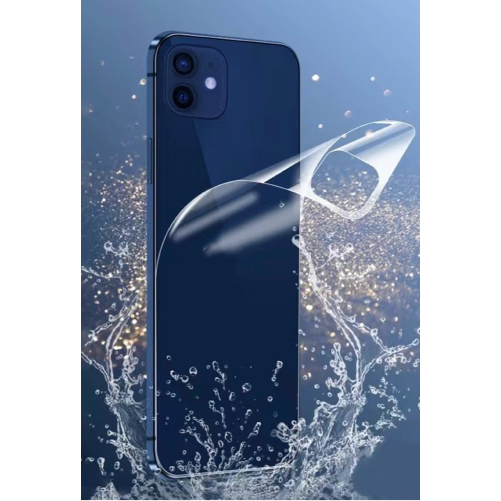 ฟิล์มหลังTPU HD (hydrogel) สำหรับ iPhone 11 17 16 13 12 15 14 Pro Max 11 12 13 14 15 Pro 15 14 plusไอโฟน 11 12 XR XS X
