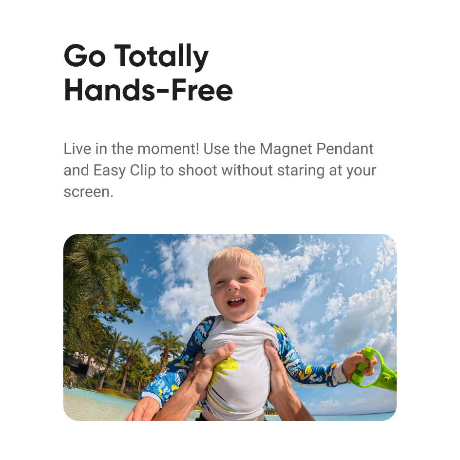 【New Arrival 】Insta360 Go Ultra - Tiny Hands-Free 4K Cameraขนาดเท่าหัวแม่มือ สำหรับถ่าย Vlog ความละเอียด 4K กันสั่นสำหรั thumbnail 8