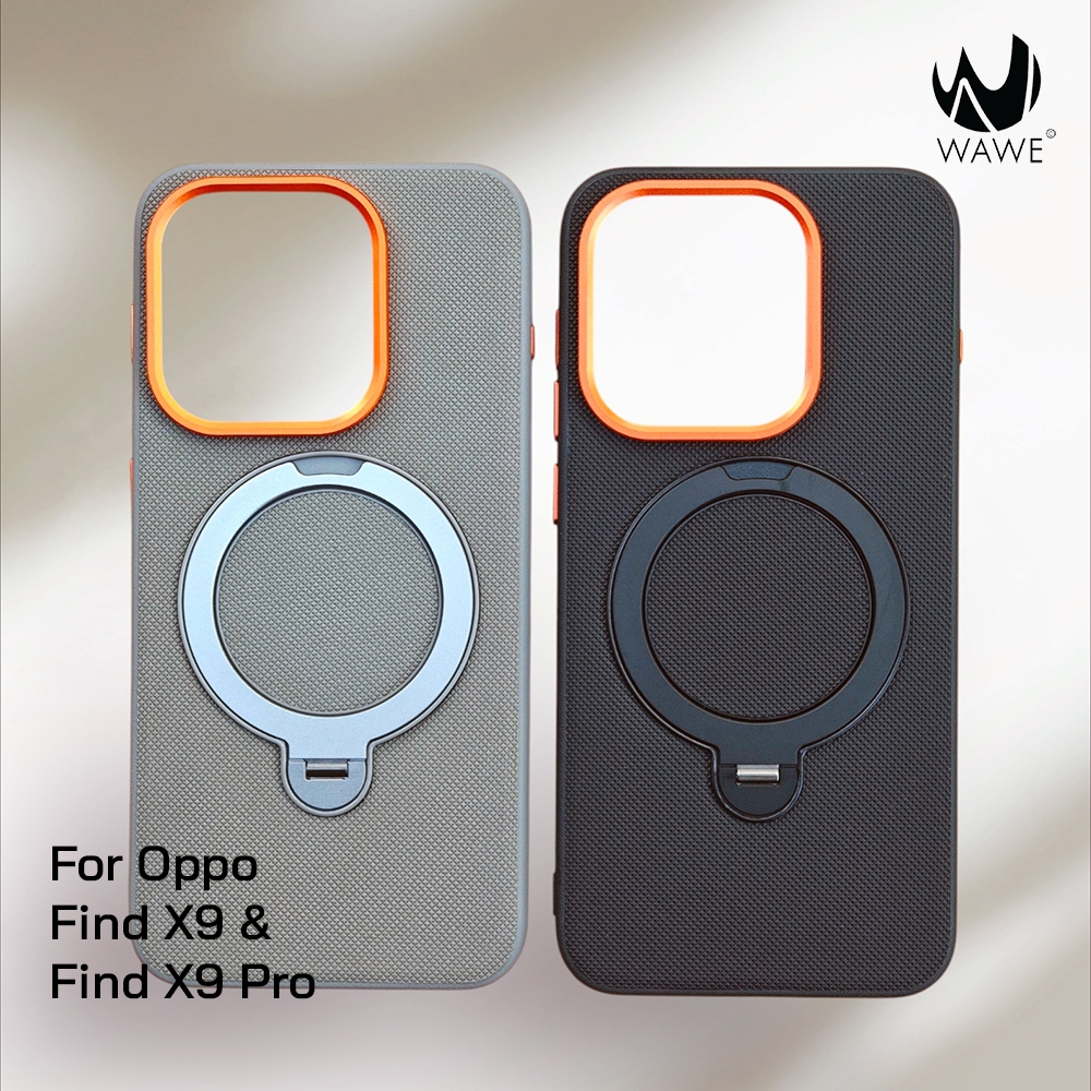 [ส่งจากกทม.] เคส Oppo Find X9/X9s และ Find X9 Pro วัสดุขอบ TPU+PC สุดพรีเมี่ยม พร้อมรองรับ Oppo Mag กางตั้งได้