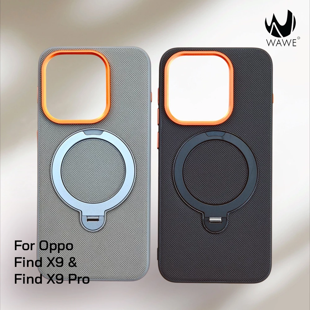 [ส่งจากกทม.] เคส Oppo Find X9/X9s และ Find X9 Pro วัสดุขอบ TPU+PC สุดพรีเมี่ยม พร้อมรองรับ Oppo Mag กางตั้งได้