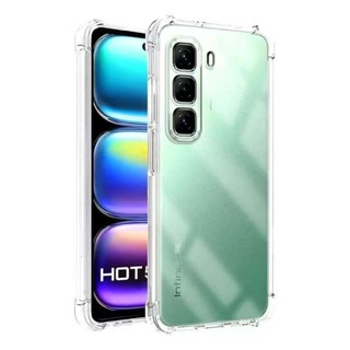 เคสใสชิลิโคนนิ่ม ใช้สำหรับ iNfinix Hot50 Hot50pro Hot50proplus Hot60pro Hot60proplus เคสใสกันกระแทกนิ่ม พร้อมส่ง