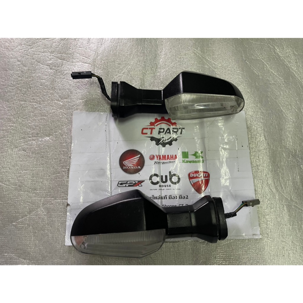 ไฟเลี้ยว หลัง KAWASAKI NINJA 1000 650 300 Z1000SX Z800 ER6N ER6F ZX6R ของแท้ มือสอง (ยกคู่)