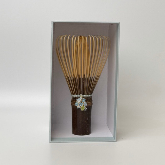 Suikaen Ajisai Takayama Chasen Matcha Whisk Black Bamboo