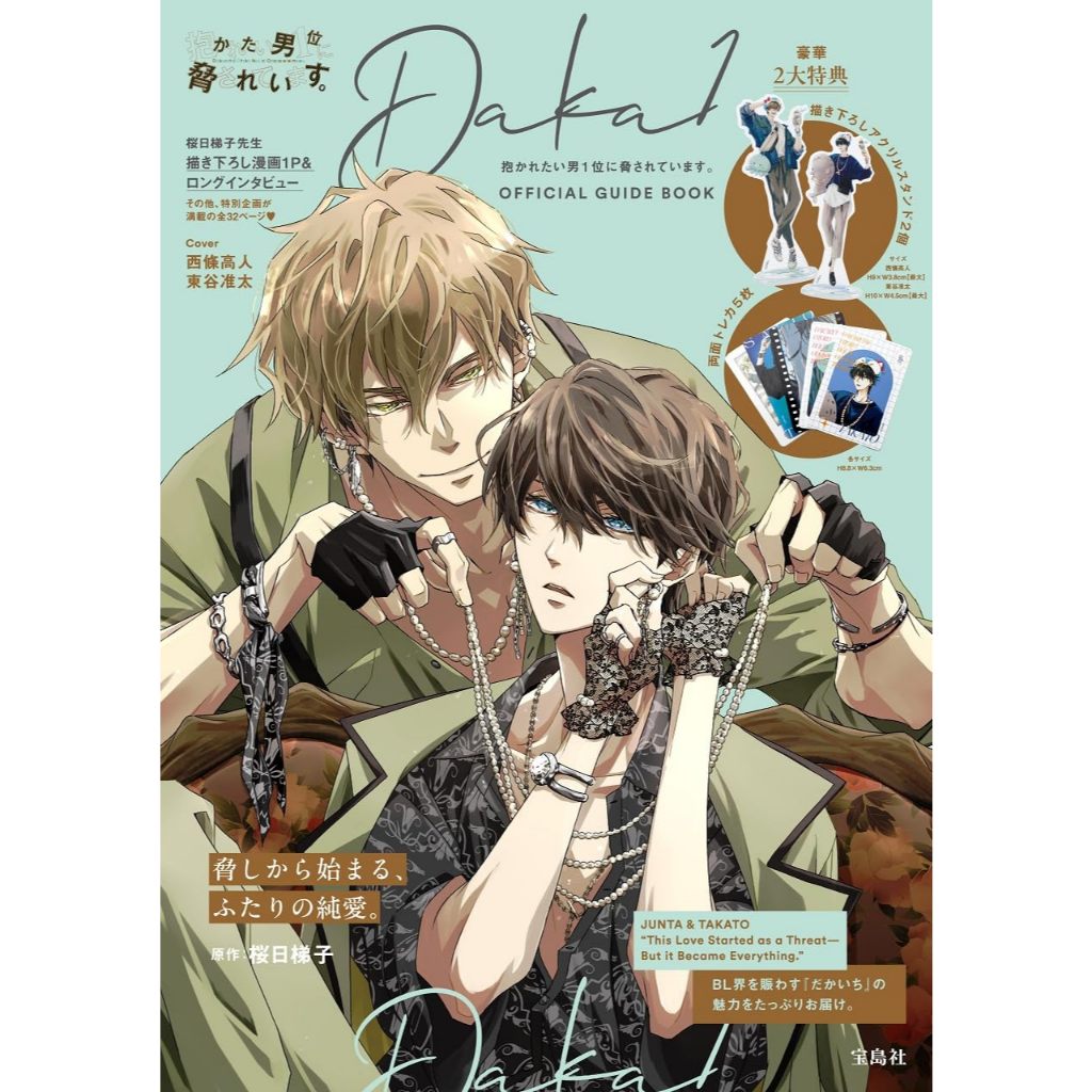 Dakaichi: I'm Being Harassed By the Sexiest Man of the Year. OFFICIAL GUIDE BOOK