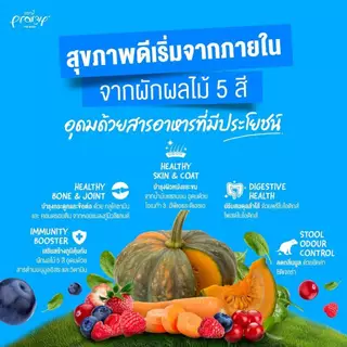 [กระสอบ] Pramy อาหารเม็ดสุนัขพรามี่ สูตรเน้นเนื้อแท้ โปรตีนสูง เสริมสร้างสุขภาพแบบรอบด้าน ขนาด 8-10kg pramy dog