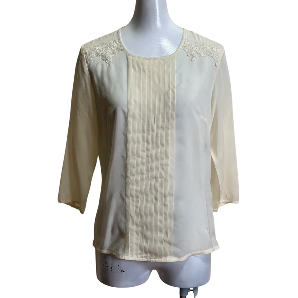 ❤️DAKS เสื้อคอกลม แขนสี่ส่วน