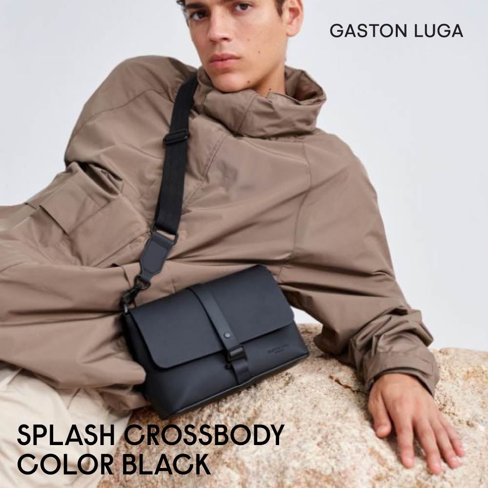 Gaston Luga รุ่น Splash crossbody   กระเป๋าสะพายข้าง กันน้ำ มีของพร้อมส่ง