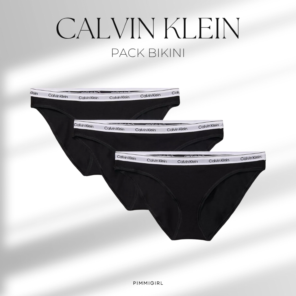 Calvin Klein Carousel 2, 3, 7 Pack Thong&Bikini ชุดชั้นในผู้หญิง กางเกงชั้นใน ของแท้ พร้อมส่ง USA 🇺🇸
