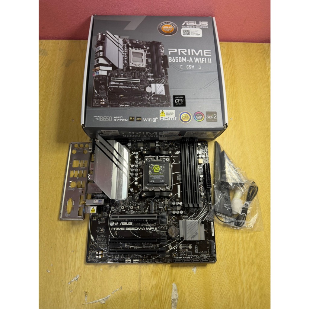 ขายMBมือสอง ASUS PRIME B650M-A WIFI II CSM DDR5 AM5
