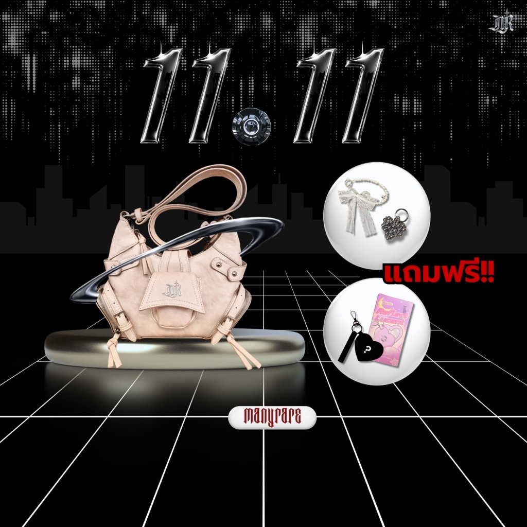 Slaykiss Bag white [ Free Keychain Iron bow & Iron heart ]