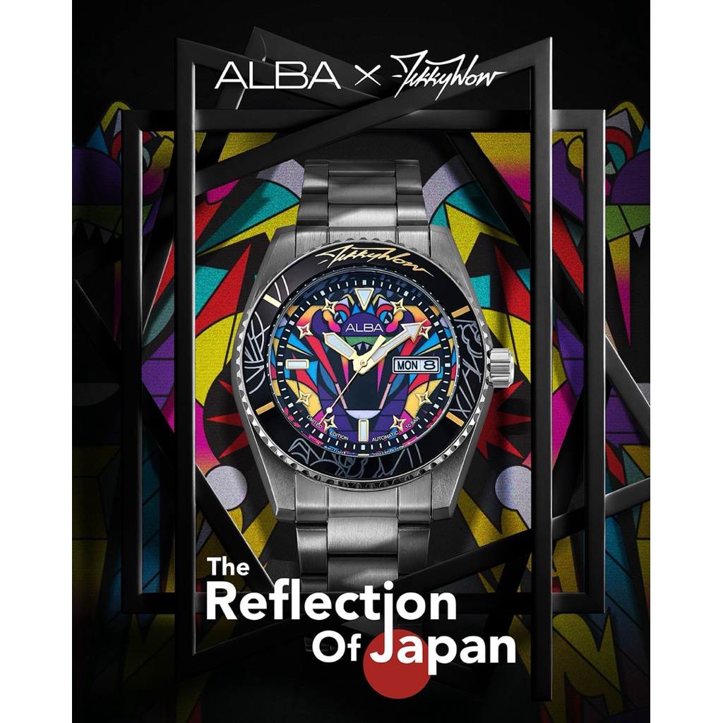 ALBA x Tikkywow รุ่น AL4807X Automatic Limited Edition