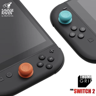 Skull & Co ของแท้ ฝาครอบอนาล็อกจอย / Thumb Grip Set for Nintendo Switch 2