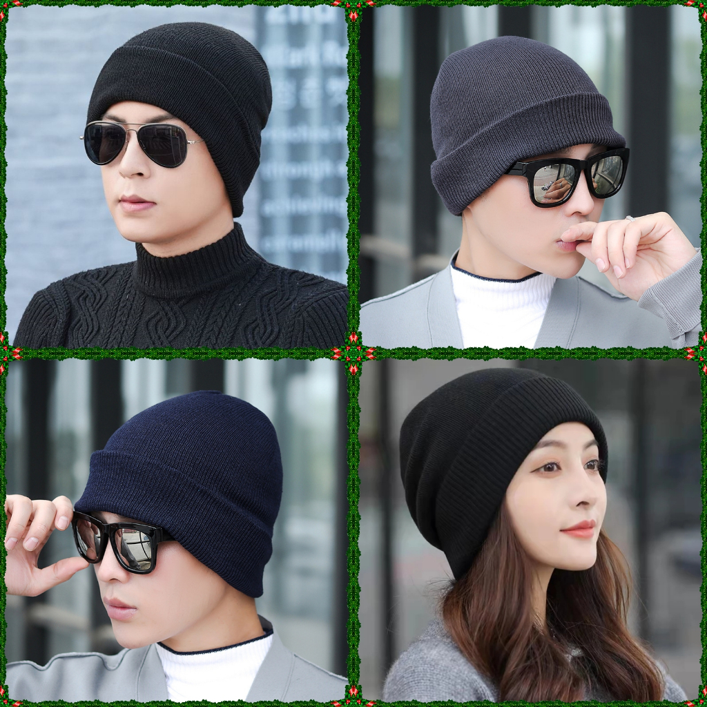 รุ่น UP81  หมวกไหมพรม กันหนาวติดลบ  ชาย หญิง เกาหลี ญี่ปุ่น