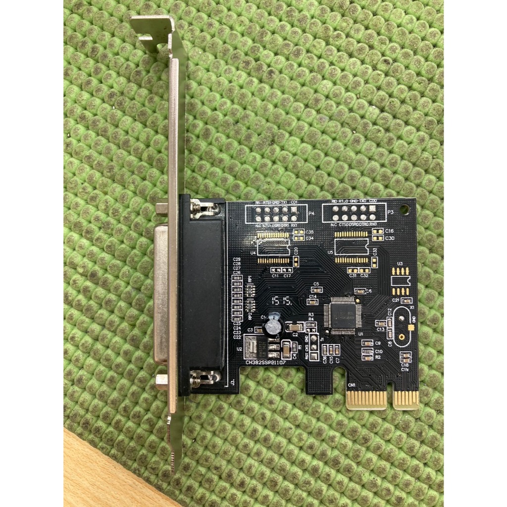 สินค้าพร้อมจัดส่งทุกวัน PCI Card Parallel Port 25 Pins PCI004 DoubleBBB/Cre พอร์ตขนาน DB25 25Pin PCI
