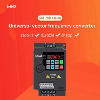 SAKO SKI780 Inverter VFD อินเวอร์เตอร์ Variable Frequency Drive Converter inverter 1PH 3PH 220v 380v 0.75KW 1.5KW 2.2KW