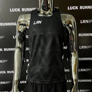 เสื้อวิ่งพิมพ์ลาย LRN เนื้อผ้า Super Air Flow (SF20)