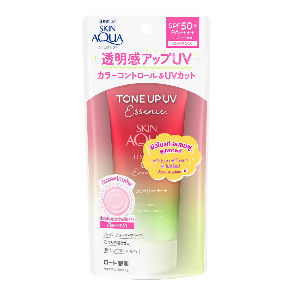 [Twinkle Rose Duo] NEW HadaLabo Gokujyun Premium lotion 170ml+Skin Aqua Tone Up SPF50+PA++++ Rose Aura 2 หน่วย — صورة 2