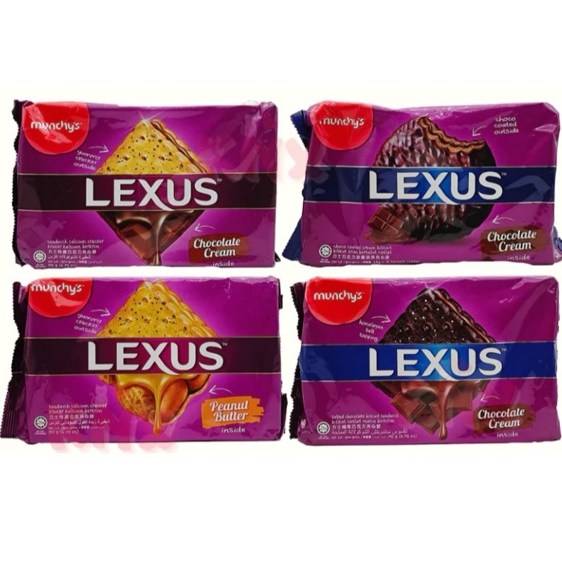ขนม Munchys Lexus Biskut 190g ขนาด 10 ซองต่อแพ้ค