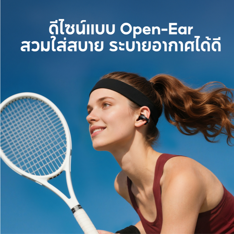 [ ประกันศูนย์ไทย 18 เดือน ] Soundcore C50i ใหม่!! Flexible Comfortable Clip-On Earbuds หูฟังไร้สาย - รูปที่ 4