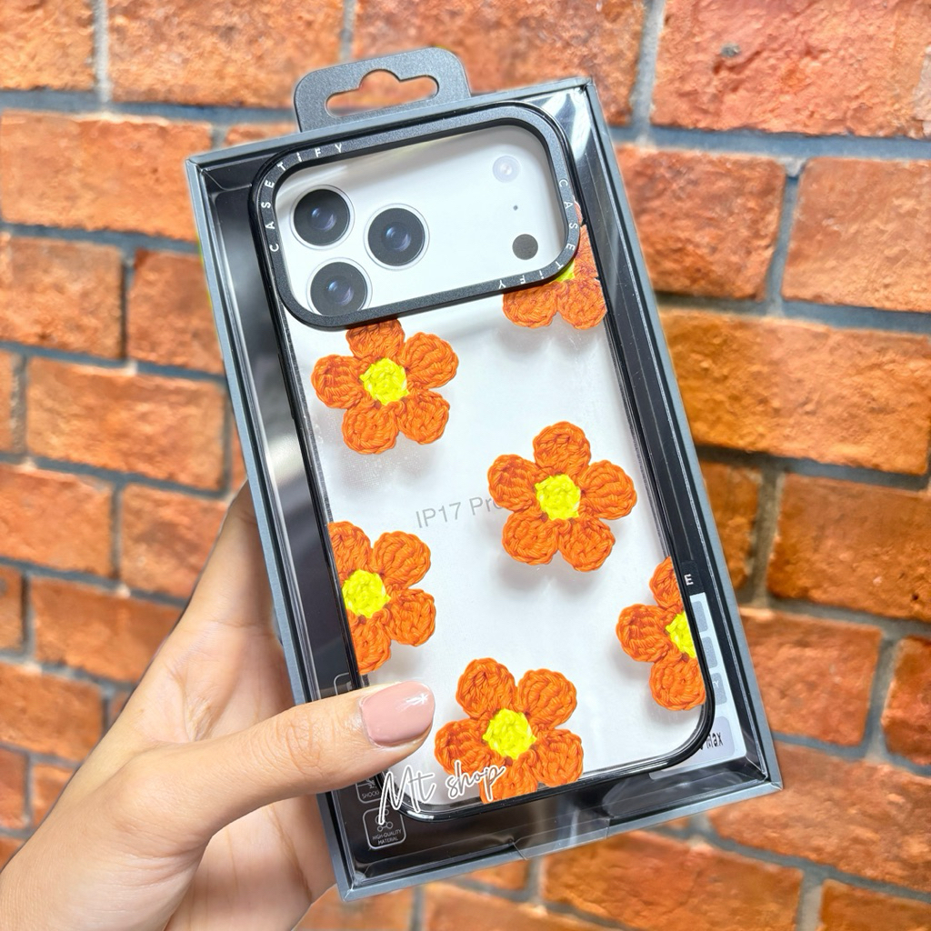 🎉Popphone Case Tify ลายดอกไม้ สำหรับรุ่น iP 17pro 17 pro max