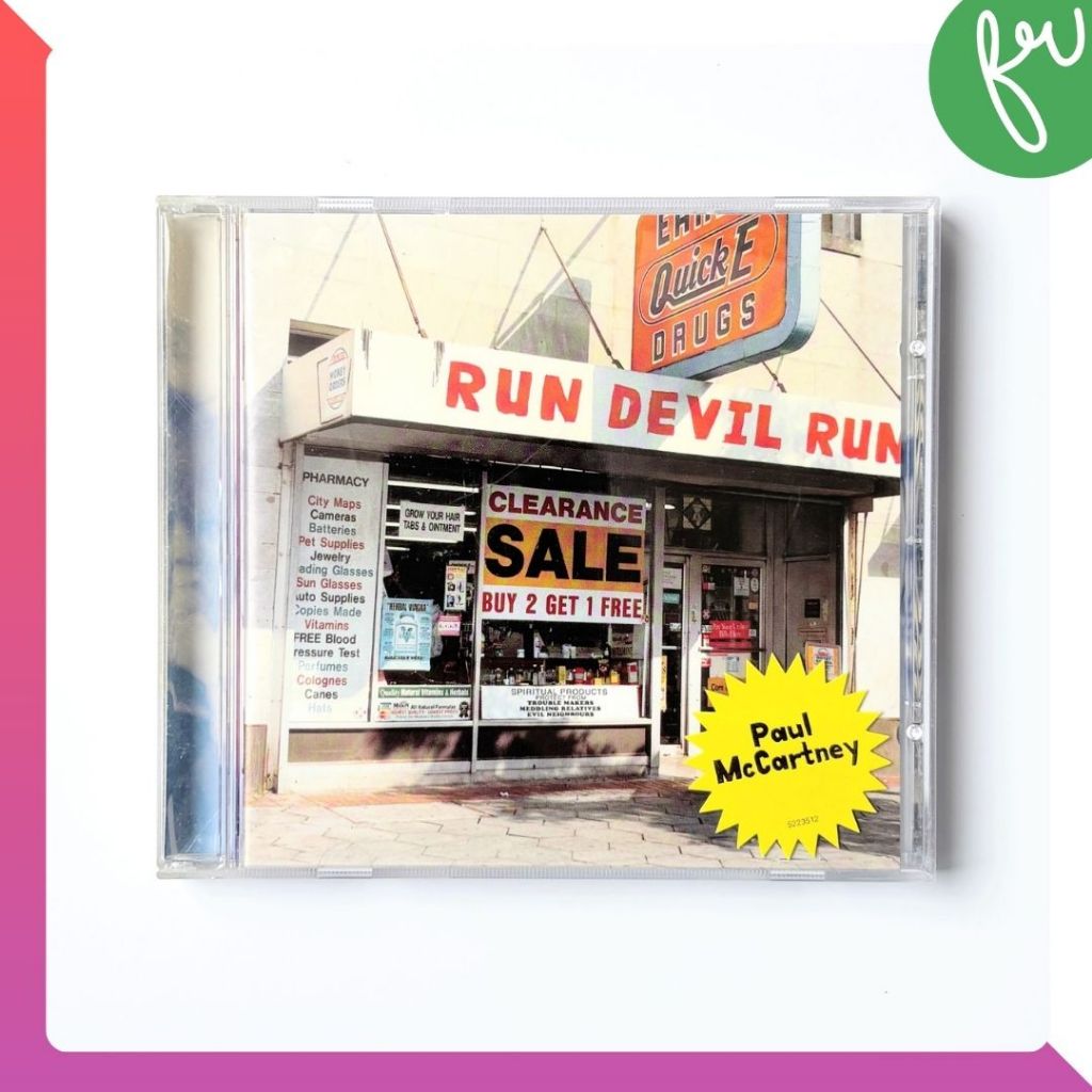 แผ่น CD แท้ เพลงสากล Paul McCartney – Run Devil Run (UK) Rock & Roll, Pop Rock