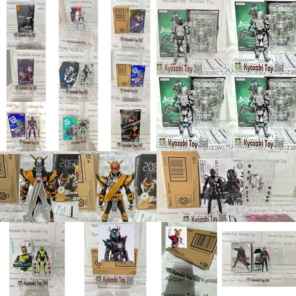 S.H.Figuarts Kamen Rider+Ultraman   SHFไรเดอร์+อุลตร้าแมน ลองเลือกก่อนได้ครับ มาสค์ไรเดอร์