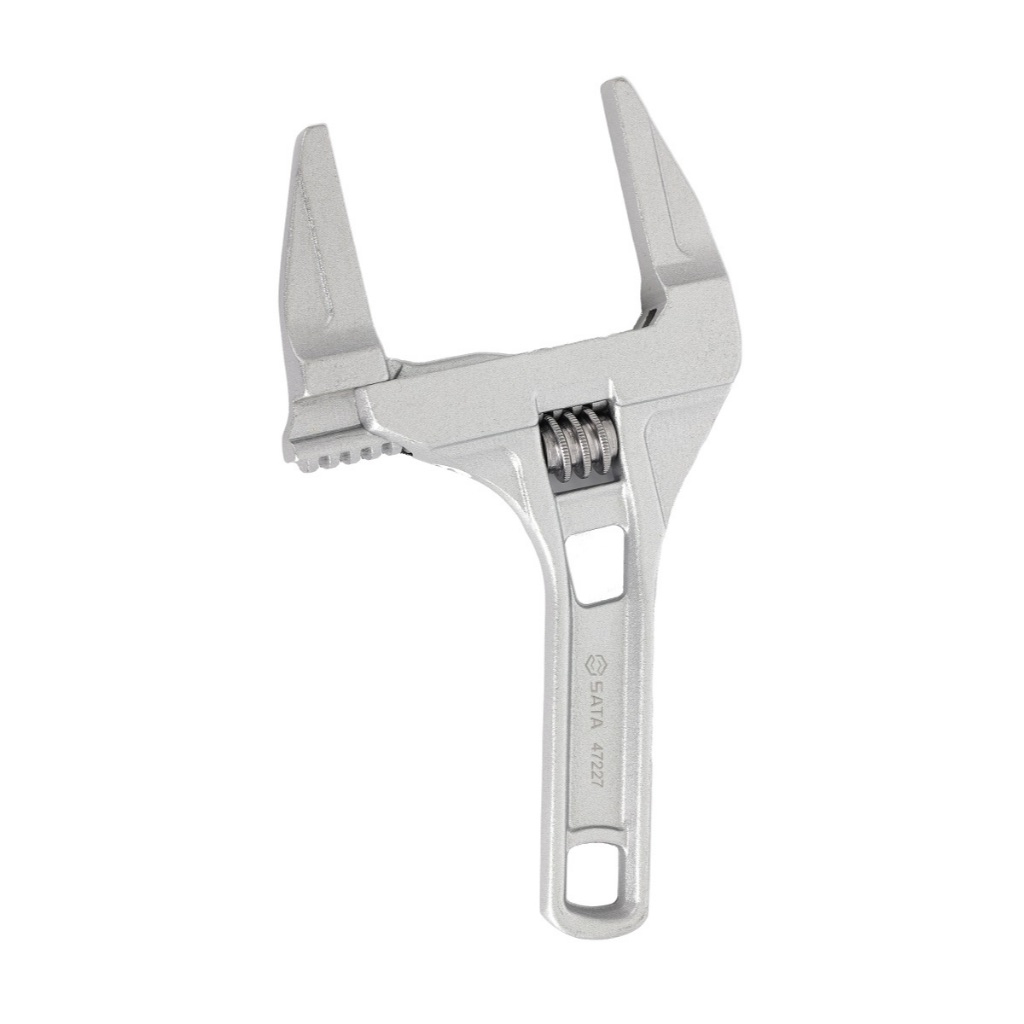 SATA 47227 ประแจเลื่อน อลูมิเนียม ปากกว้าง 68มม. กุญแจเลื่อน ขันที่แคบ ประแจขัน ตัวสั้น 12" ขันใต้ซิงค์