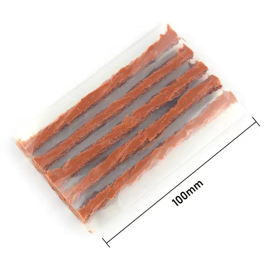 ไหมปะยาง ปะยางรถยนต์ ตัวหนอน 5 เส้น ชุดซ่อมยาง ปะยางฉุกเฉิน ซ่อมยางรถยนต์ จักรยานยนต์ไฟฟ้าเครื่องมือซ่อมยางรถมอเตอร์ไซค์ - รูปที่ 3