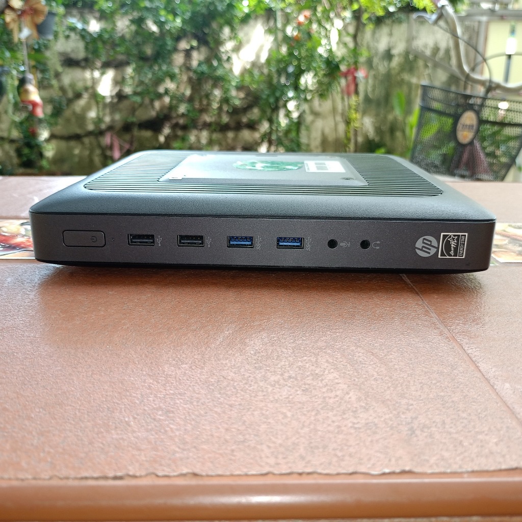 มือสอง) Mini PC HP T620 CPU AMD GX-217GA 1.6GHz SSD M.2 60GB Sata Ram 8G พร้อม อแดปเตอร์ มี 1 ชุด