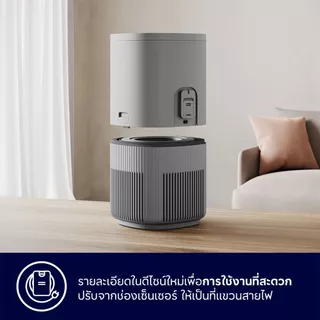 Electrolux เครื่องฟอกอากาศ พร้อมตัวกรอง 4 ขั้นตอน สำหรับห้องขนาด 54 ตร.ม. UltimateHome 500 รุ่น EP53-45SWA