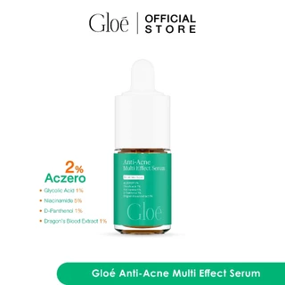 เซรั่มเขียว Gloé Anti-Acne Multieffect Serum ขนาด 15 มล. (ตะกร้านี้มี3ตัวเลือก)