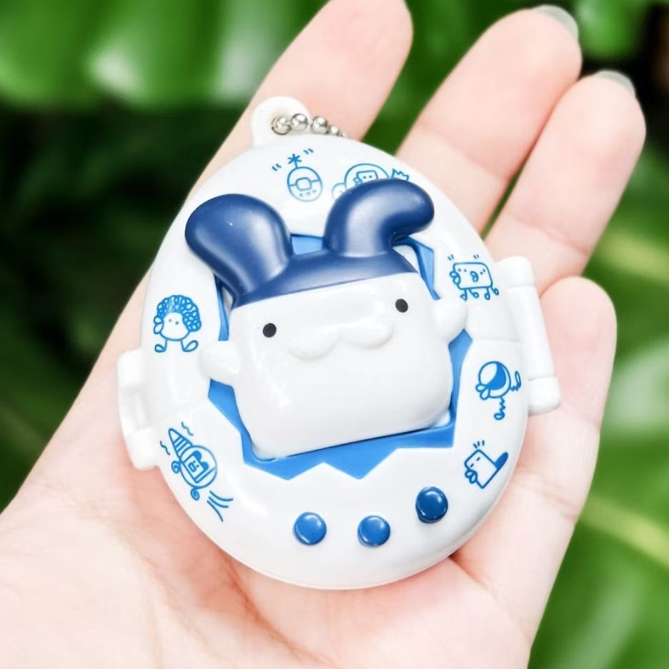 [พร้อมส่ง]Bandai Tamagotchi egg keychain พวงกุญเเจ ทามาก็อตจิ