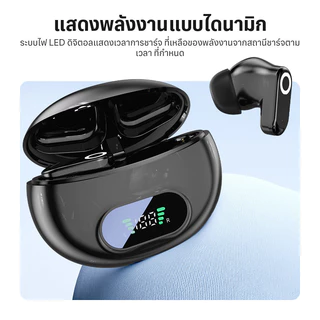 GIONEE J16PRO TWS หูฟังบลูทู ธ ขนาดเล็ก หูฟังไร้สาย คุณภาพเสียงไฮไฟ พร้อมจอแสดงผล LED บลูทู ธ 5.4 ความล่าช้าในการเล่นต่ำ