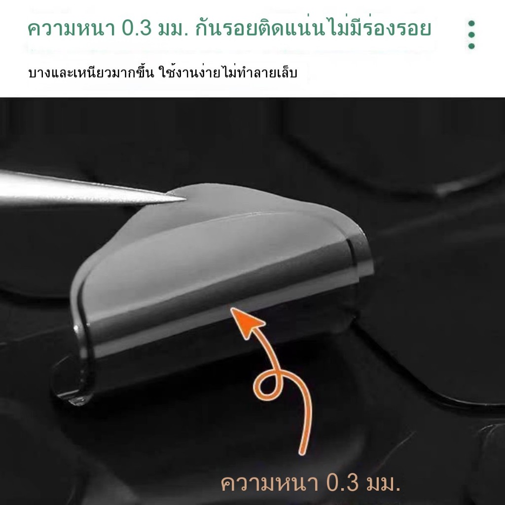 24ชิ้น เล็บปลอมกาวที่แข็งแกร่งกาวยูวีสติกเกอร์เทปกาวสองหน้ากาวเจลแห้งเร็วสําหรับกด สินค้าจุด - รูปที่ 5