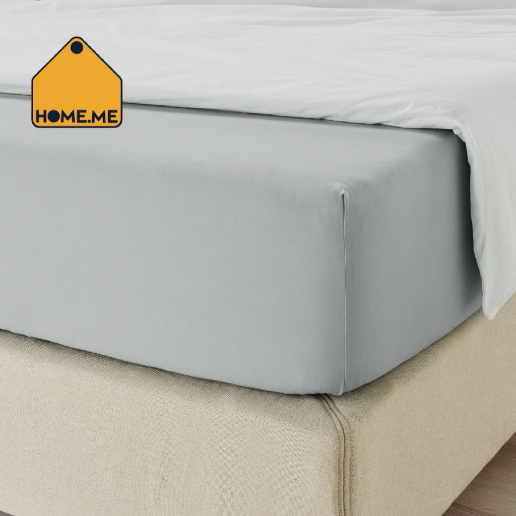 ผ้าปูที่นอนรัดมุม ikea อิเกีย DVALA ดวอล่า
