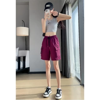 ✨ Kinny shorts 🧸 กางเกงขาสั้นเอวสูง เก็บพุงพรางหุ่น เข้ารูป