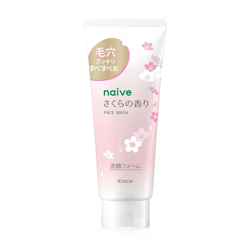 Naive face wash (sakura) 130g