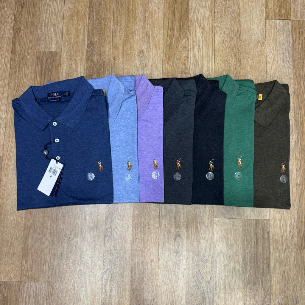 เสื้อคอปก Polo ผ้า soft cotton ผ้านิ่มมากก สินค้าพร้อมส่ง