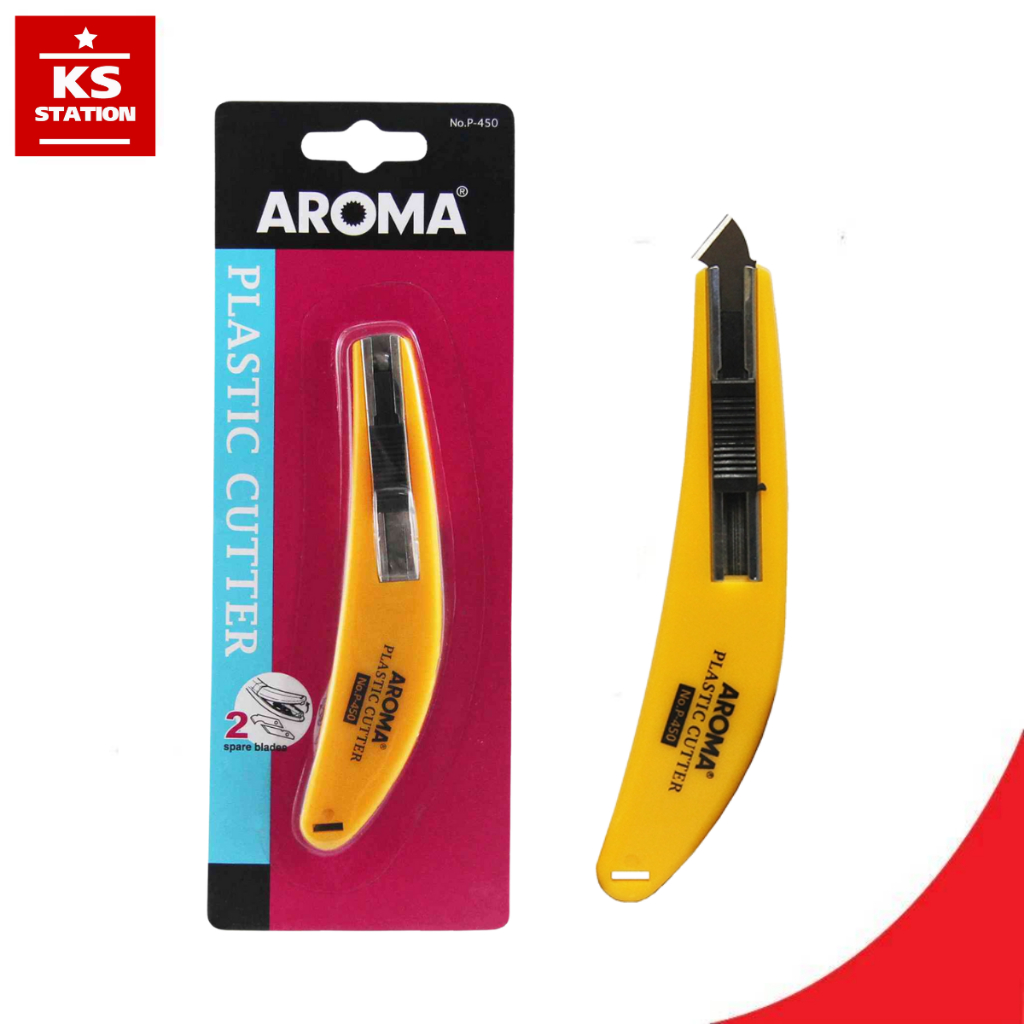 คัตเตอร์ตัดพลาสติก คัตเตอร์ตัดอะคริลิค AROMA รุ่น P-450 Plastic Cutter