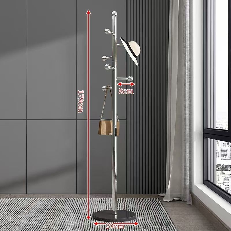 ✨ ที่แขวนกระเป๋า✨ ไม้แขวนเสื้อหินอ่อน เสาแขวนหมวก ที่แขวนหมวกกระเป๋า ราวแขวนผ้า ที่แขวนผ้า สแตนเลส แข็งแรงทนทาน - รูปที่ 7