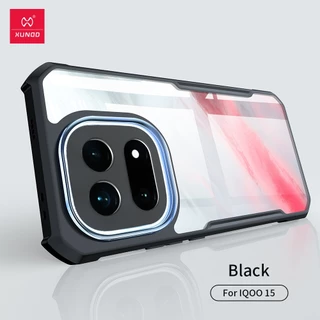 Xundd Case ใช้สำหรับ IQOO 15 เคสโทรศัพท์แบบแม่เหล็กมีขาตั้ง 360 องศา ปรับหมุนได ขอบยาง TPU