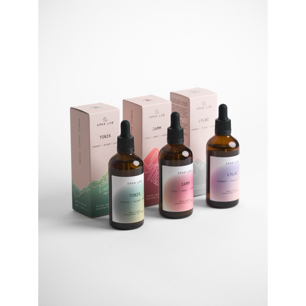 Apaxlab Coffee brewing water 100ml น้ำสำหรับBrewกาแฟ