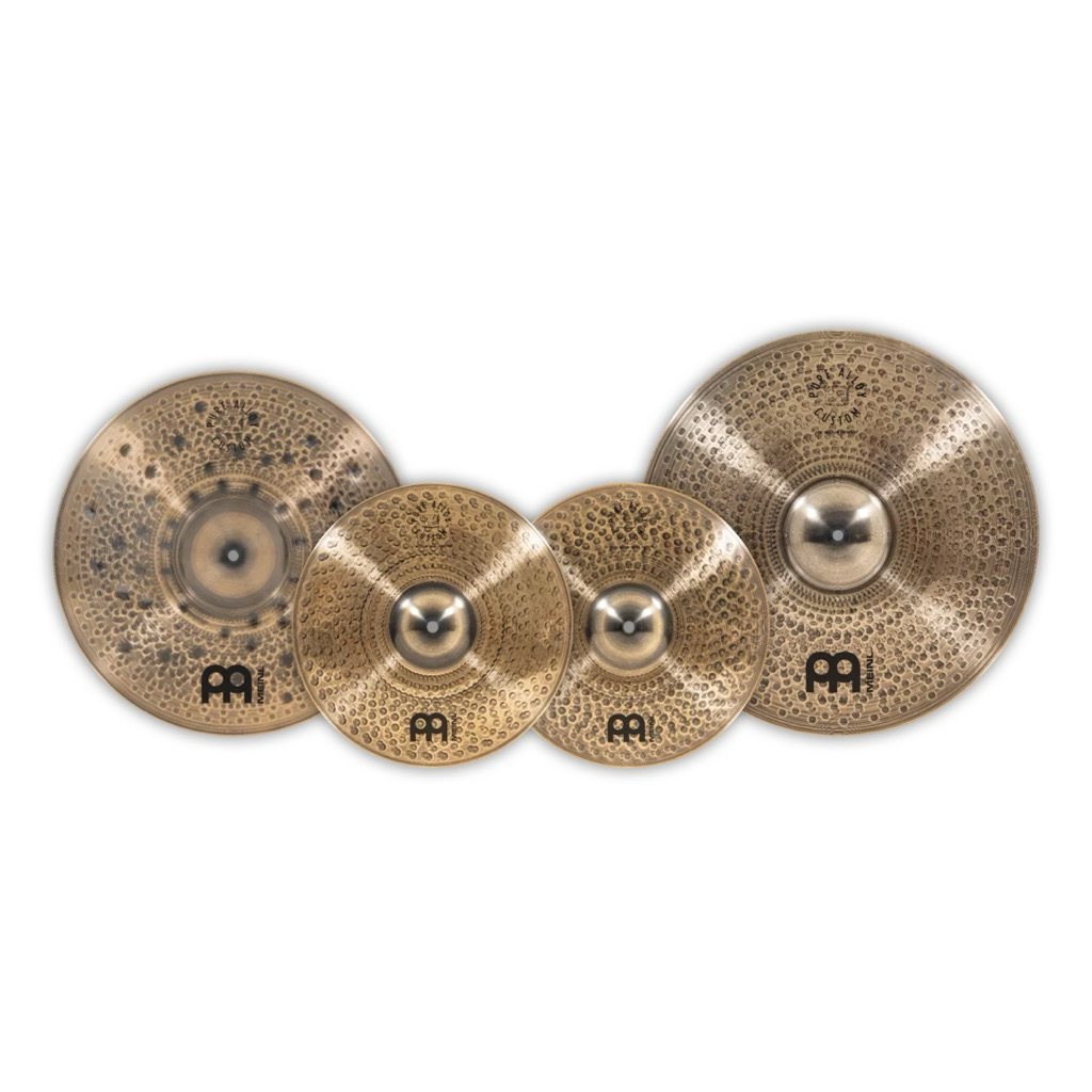 MEINL Cymbals Pure Alloy Custom Complete Cymbal Set (PAC-CS1)