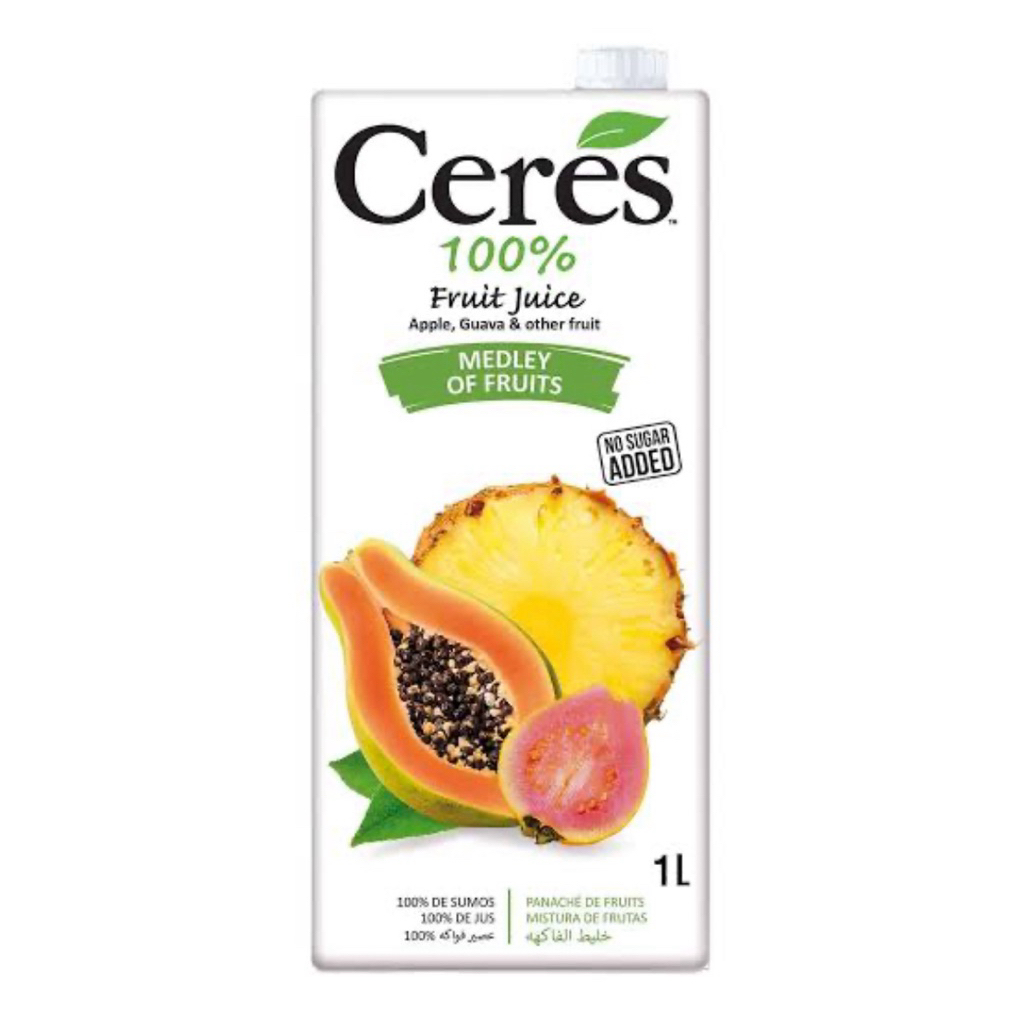 [ส่งด่วน] Ceres ruby Grapefruit/Whispers of Summer/Medley of Fruit Juice/Orabge Juice 1Lt เซเลส น้ำเ